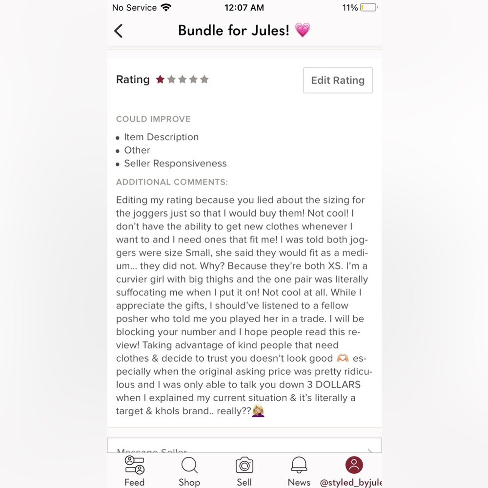 SCAMMER PLS READ - Picture 2 of 6